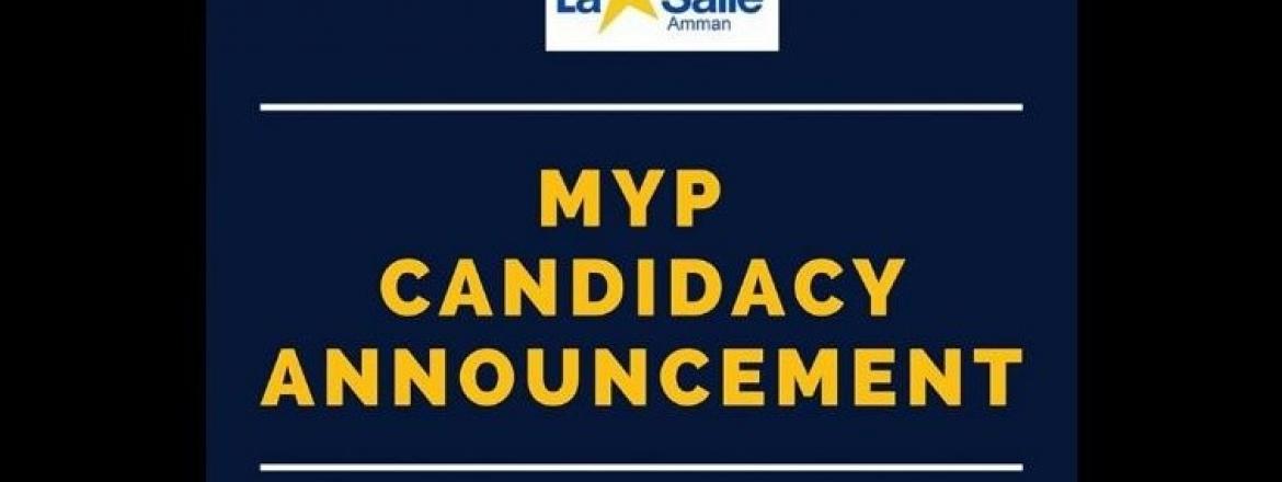 MYP Candidacy Announcement